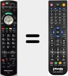 Télécommande pour remplacer N2QAYB000353