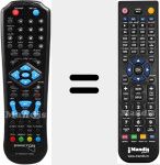 Replacement remote control for IR Peekbox 206 (Peekbox206)