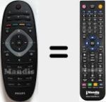 Télécommande pour remplacer YKF293-001 (242254990301)