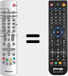 Télécommande pour remplacer TLU01511C