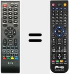 T&eacute;l&eacute;commande pour remplacer RC-E 23