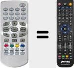 Télécommande pour remplacer RC 1091 (30044625)