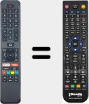 Replacement remote control for CT8556 (RC43160N)