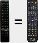 Replacement remote control for RC4848