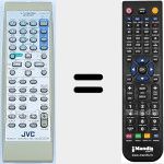 Replacement remote control for RM-SRX5032R
