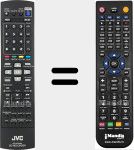 Replacement remote control for RM-SSR009E