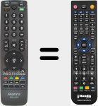 Replacement remote control for AKB69680403 (RML859)
