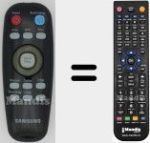 Replacement remote control for DJ96-00114S