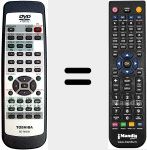 Mando a distancia sustituto de SE-R0036 (79078047)