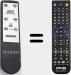 T&eacute;l&eacute;commande pour remplacer SP17