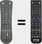 Replacement remote control for LT26-138DDB