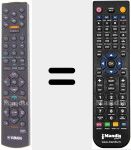 Replacement remote control for SYS22 (V3939700)