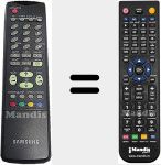 Replacement remote control for AA5910103F
