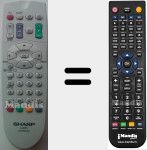 Télécommande pour remplacer GA390WJSA (076B0LN010)