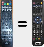 Télécommande pour remplacer Mide32