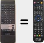 Télécommande pour remplacer RM-S703 (146580111)