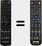Replacement remote control for RC1910 (20570344)