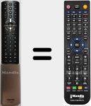 Replacement remote control for CT-90382 (75024671)