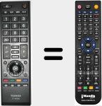 Replacement remote control for CT-90326 (75024755)
