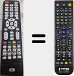 Replacement remote control for TRE002