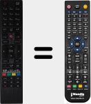 Télécommande pour remplacer 30088184