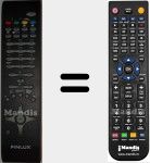 Replacement remote control for RC 1082 (20275427)
