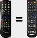 T&eacute;l&eacute;commande pour remplacer RC1055 (20374256)