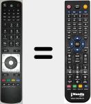 Télécommande pour remplacer RC 5112 (30071019)