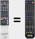 Replacement remote control for RAV443 (WW511550EU)