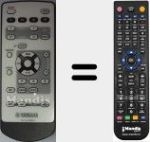 Replacement remote control for TSX130 (WQ455100)