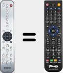 Télécommande pour remplacer ZF15670 (ZF156700)