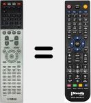 Replacement remote control for RAV499 (ZG748900)
