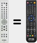 Replacement remote control for CDX-10 (ZN076300)