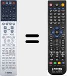 Replacement remote control for RAV538 (ZP601300)