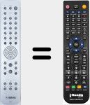 Replacement remote control for CDX11 (ZX53770)