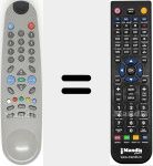 Replacement remote control for 12.5