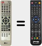 Télécommande pour remplacer 6710CDAK11C