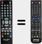 Télécommande pour remplacer BST2050-2