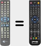 Télécommande pour remplacer DIGI004