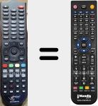 Replacement remote control for MA-85 MINI HD