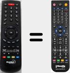 Mando a distancia sustituto de 441662 (Terbox HD)