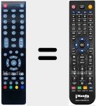 Mando a distancia sustituto de RC2712