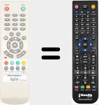 Mando a distancia sustituto de RMT-500A (REMCON1942)