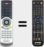 Télécommande pour remplacer REMCON2064