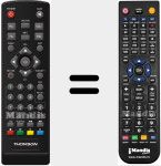 Replacement remote control for THT522