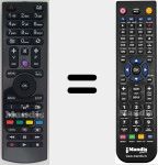 Télécommande pour remplacer RC4810 (23247175)