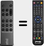 Replacement remote control for NUPRO X