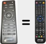 Télécommande pour remplacer SSB 60 A1