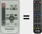 Télécommande pour remplacer N2QADC000005