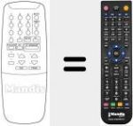 Replacement remote control for PDMQ 14S3